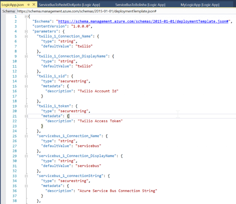 Arm Template Parameters